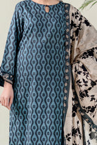 3PC Unstitched Printed Lawn Suit | KLA-3759 Printed KHAS STORES 