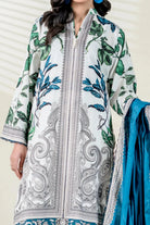 3PC Unstitched Printed Lawn Suit | KLA-3762 Printed KHAS STORES 