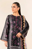 3PC Unstitched Printed Lawn Suit | KLA-3763 Printed KHAS STORES 