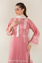 3PC Unstitched Printed Lawn Suit | KLA-3951 Printed KHAS STORES 