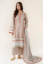 3PC Unstitched Printed Lawn Suit | KLA-3957 Printed KHAS STORES 