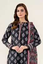 3PC Unstitched Printed Lawn Suit | KLA-3982 Printed KHAS STORES 