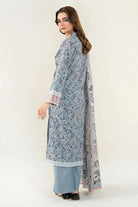 3PC Unstitched Printed Lawn Suit | KLA-3984 Printed KHAS STORES 