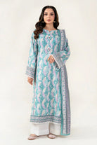 3PC Unstitched Printed Lawn Suit | KLA-3986 Printed KHAS STORES 