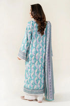 3PC Unstitched Printed Lawn Suit | KLA-3986 Printed KHAS STORES 
