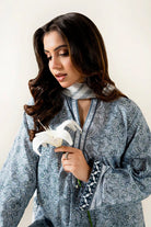 3PC Unstitched Printed Lawn Suit | KLA-3989 Printed KHAS STORES 