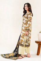 3PC Unstitched Printed Lawn Suit | KLP-3915 Printed KHAS STORES 