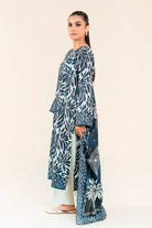3PC Unstitched Printed Lawn Suit | KLP-3922 Printed KHAS STORES 