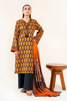 3PC Unstitched Printed Lawn Suit | KLP-3933 Printed KHAS STORES 