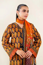 3PC Unstitched Printed Lawn Suit | KLP-3933 Printed KHAS STORES 