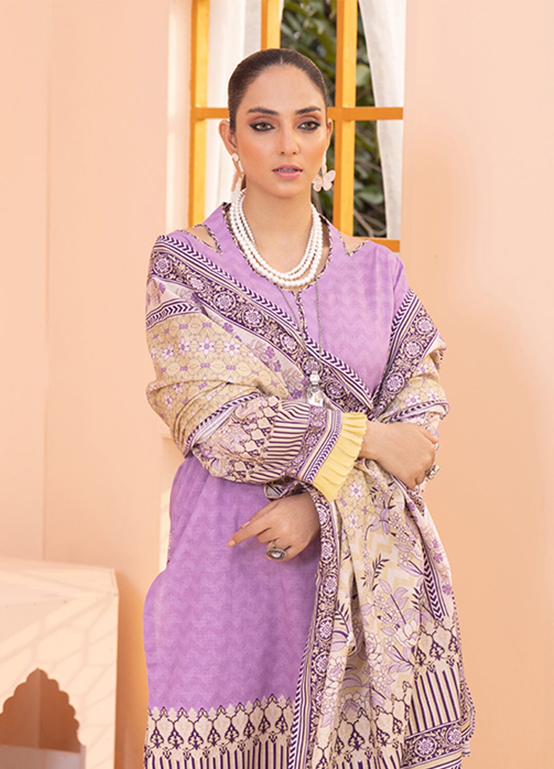 3Pcs Unstitched Khaddar KKH-2333 KHAS STORES 