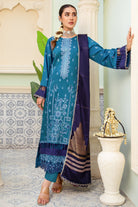 Imroz I-14 : Unstitched Embroidered Viscose 3PC