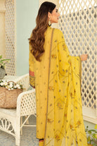 Aroma A-17 : Unstitched Embroidered Rod Viscose 3PC