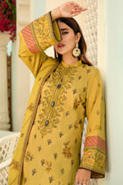 Aroma A-17 : Unstitched Embroidered Rod Viscose 3PC