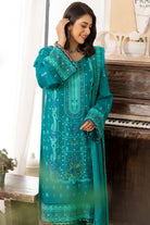 Flora F-26 : Unstitched Embroidered Viscose 3PC