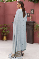Diyar-E-Dil DL-23 : Unstitched Embroidered Dhanak 3PC