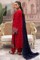 Dhanak DH-31 : Unstitched Luxury Embroidered Dhanak 3PC