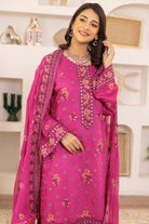 Flora F-29 : Unstitched Embroidered Viscose 3PC
