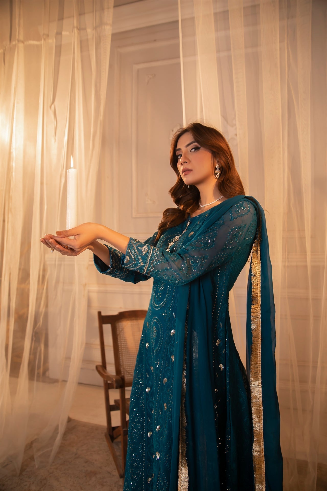 Party Wear Dresses Brands for Women Online in Pakistan  La Mosak