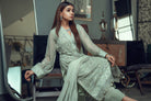 3 Piece Unstitched Chiffon Embroidered - Verte
