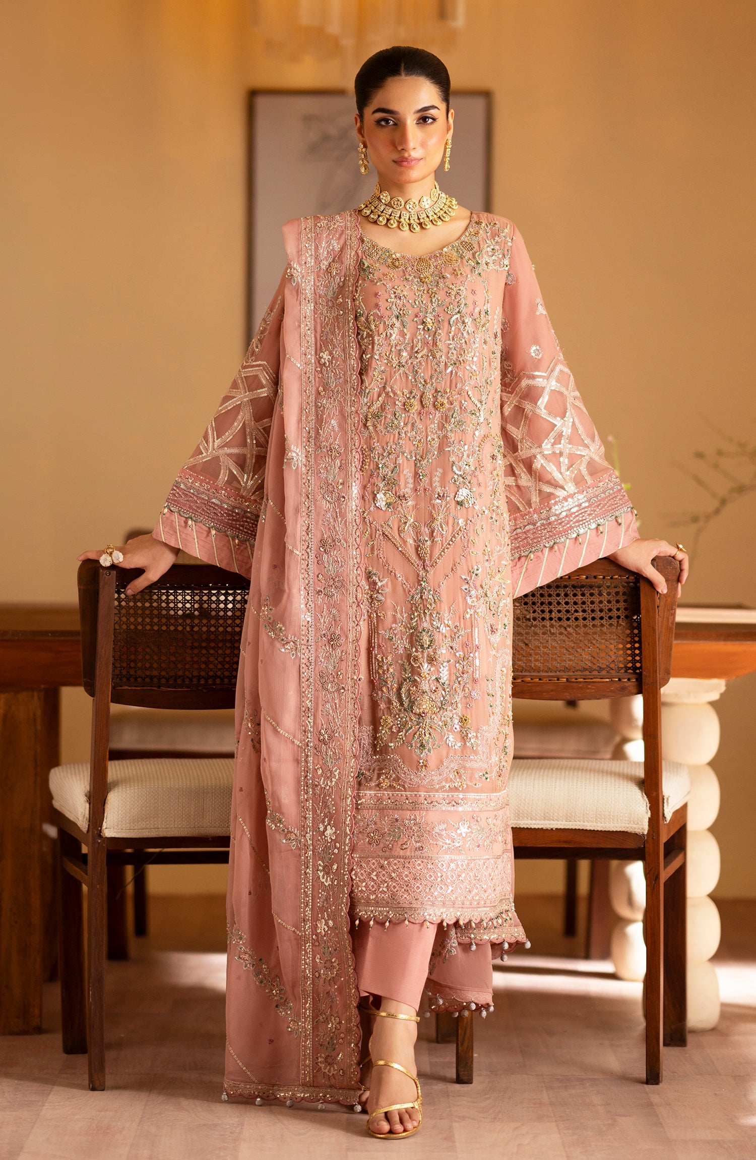 Nikkah Dresses - Pakistani Nikah Dresses for Bride in 2024 Tagged "Wedding Wear" La Mosak Nikkah Dresses - Pakistani Nikah Dresses for Bride in 2024 Tagged "Wedding Wear" La Mosak