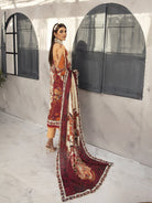 Noura N02 : Embroidered Khaddar