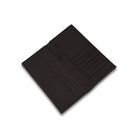 Men's Black Long Leather Wallet