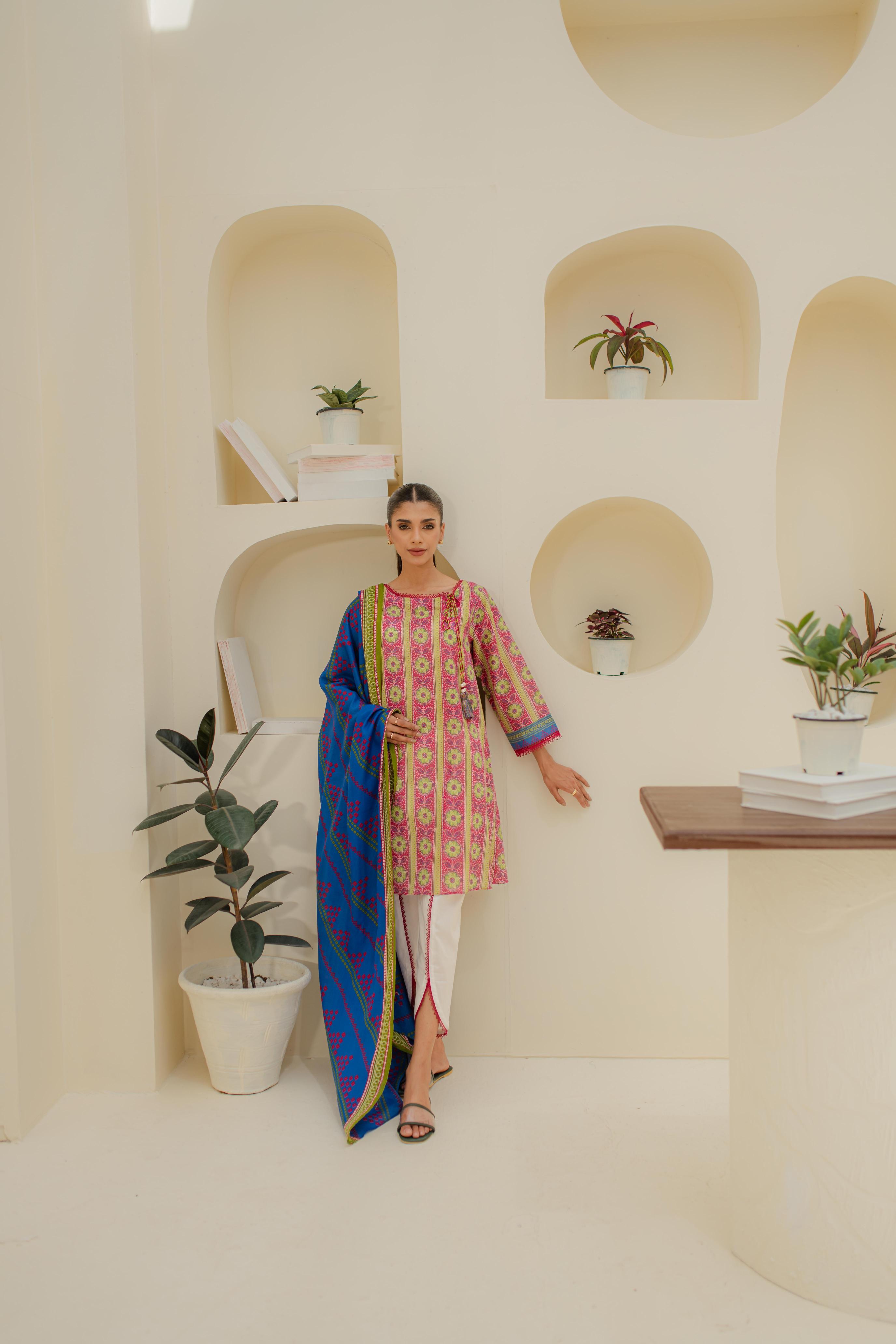 Lawn Suit - 0156
