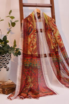 Cotton Net Dupatta KOE-1891 Embroidered KHAS STORES 