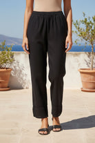 FANCY TROUSER BT-036 BLACK KHAS STORES 