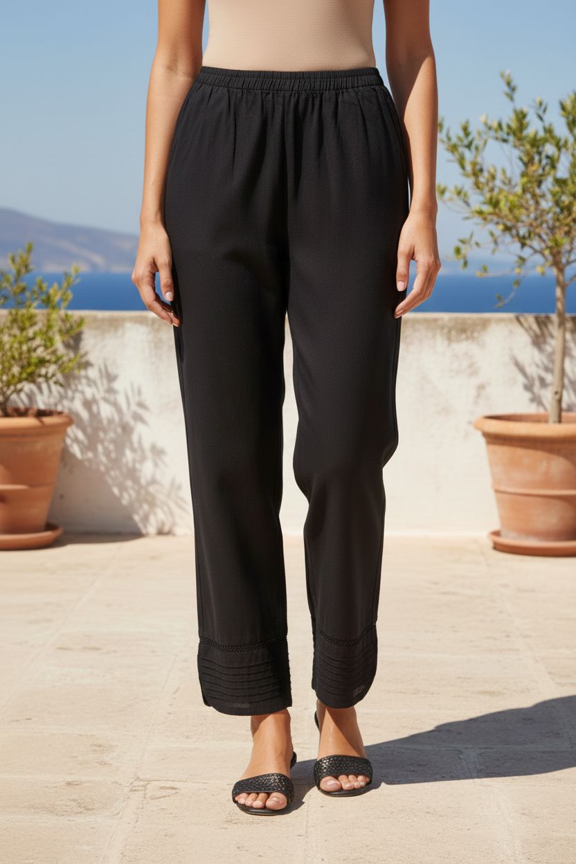 FANCY TROUSER BT-036 BLACK KHAS STORES 