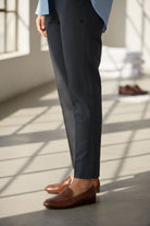 FANCY TROUSER TE-012 Charcoal Black KHAS STORES 