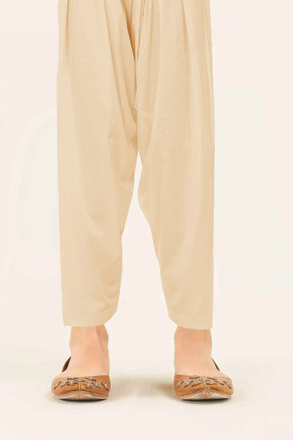 FANCY TROUSER(Shalwar) BT-015 BEIGE KHAS STORES 