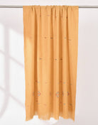 Khaddi Embroidered Shawl-11 Brown Apparel & Accessories KHAS STORES 