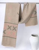 Machine Embroidery SHAWL S-003 Apparel & Accessories KHAS STORES 
