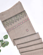 Machine Embroidery SHAWL S-007 Apparel & Accessories KHAS STORES 