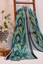 Silk Dupatta KSE-2773 Embroidered KHAS STORES 