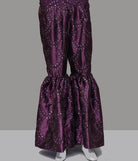TROUSER TR-1091 PURPLE Women Bottoms FASSTILAD 