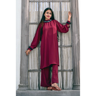 Rusty Red Georgette(2 Piece Stitched)