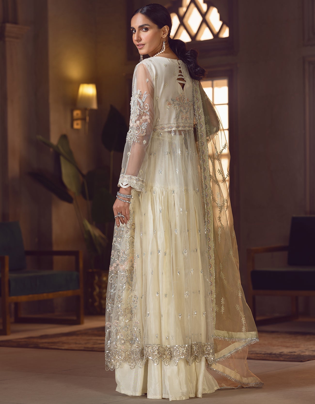 elegant dress for wedding ninang plus size Jabeen Pakistani indian wedding bridal dresses mehndi nikkah formal party  outfits usa uk – Pakistani Designer Dresses main image 0
