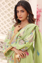 3 piece viscose silk block print - Allure